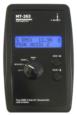 Magnii MT-263 3-Axis Gauss Meter