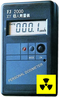 Nuclear radioactive radiation meter