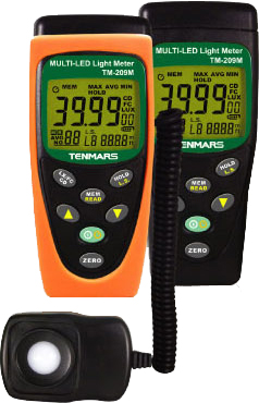 LED Light Meter Tenmars TM-209M