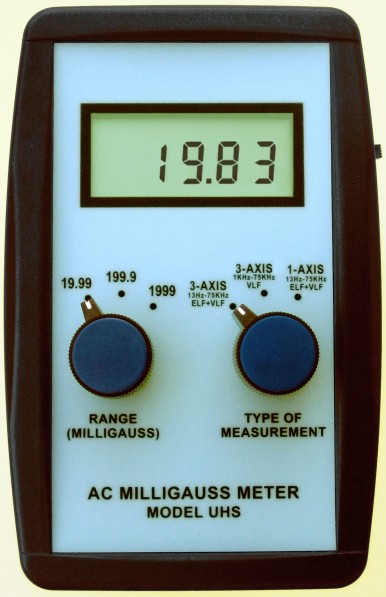 TM 192 Medidor de campo magnético de 3 ejes